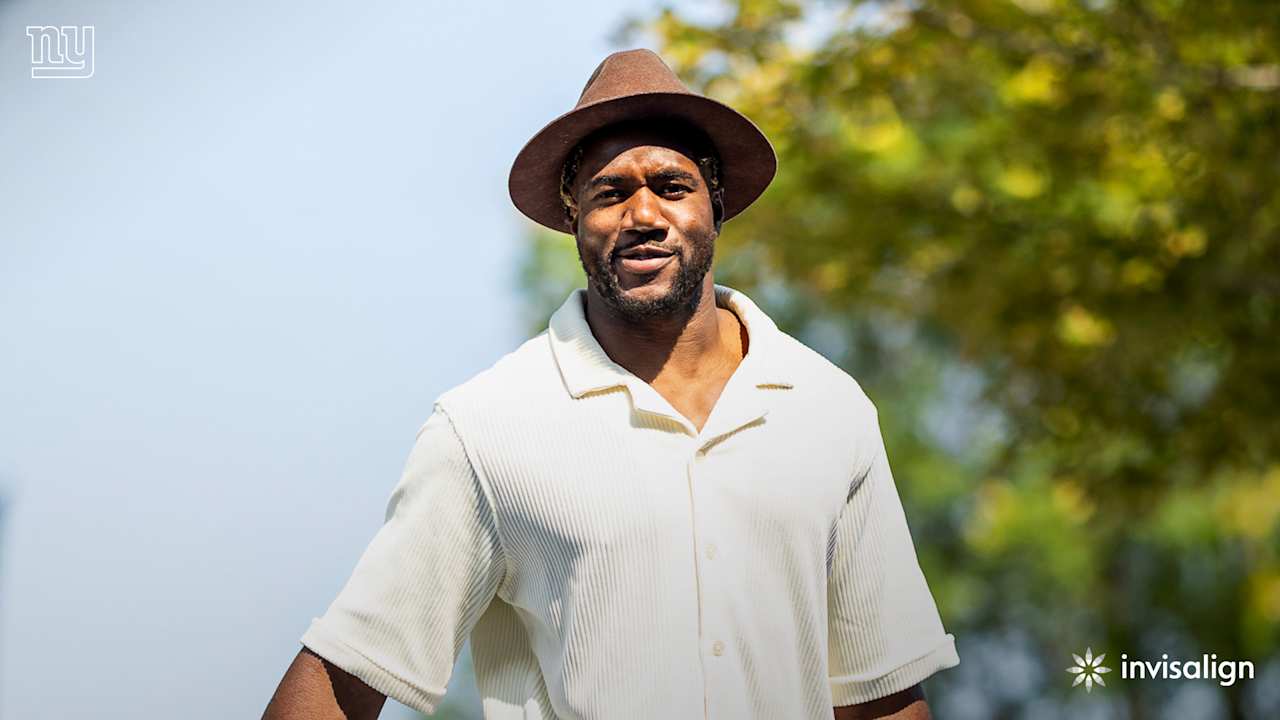 Giants arrive for preseason home opener 📸