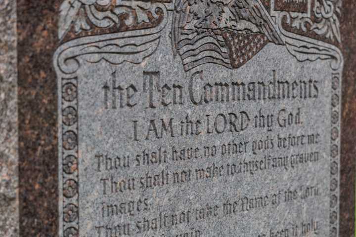 Opponents of Ten Commandments display law seek to block its enforcement as school year begins in Houston