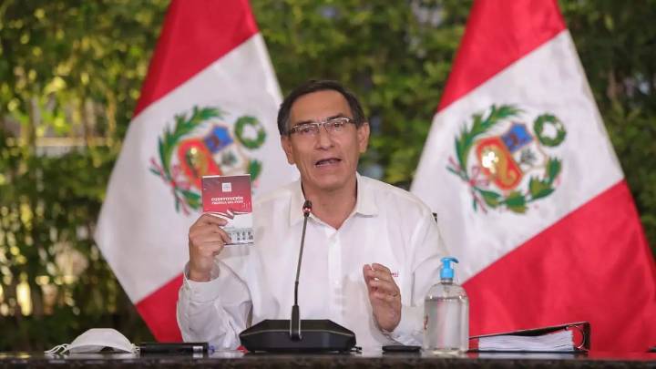 Perú: decretaron prisión preventiva de cinco meses para el expresidente Martín Vizcarra