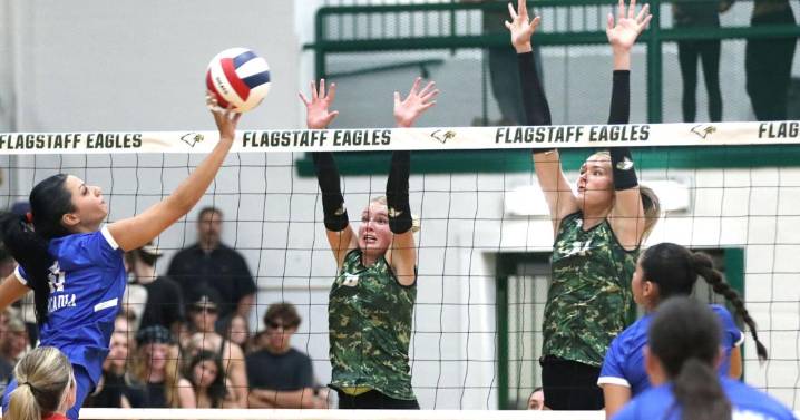 Flagstaff volleyball overcomes bus woes with back-to-back sweeps over Thunderbird and Arcadia
