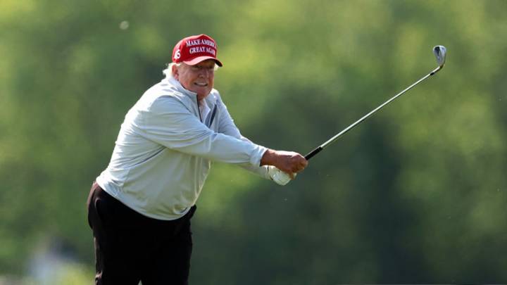 Trump Golf Outing Sparks New Health Concerns After Video Shows Unsteady Walk