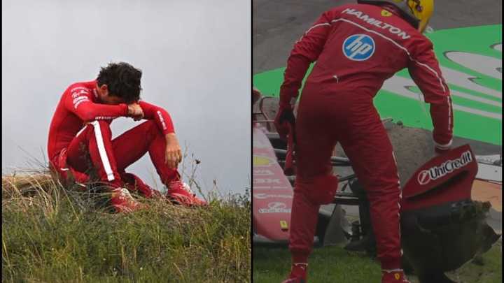 El desastre de Ferrari en Zandvoort: Ni Hamilton ni Leclerc terminaron la carrera