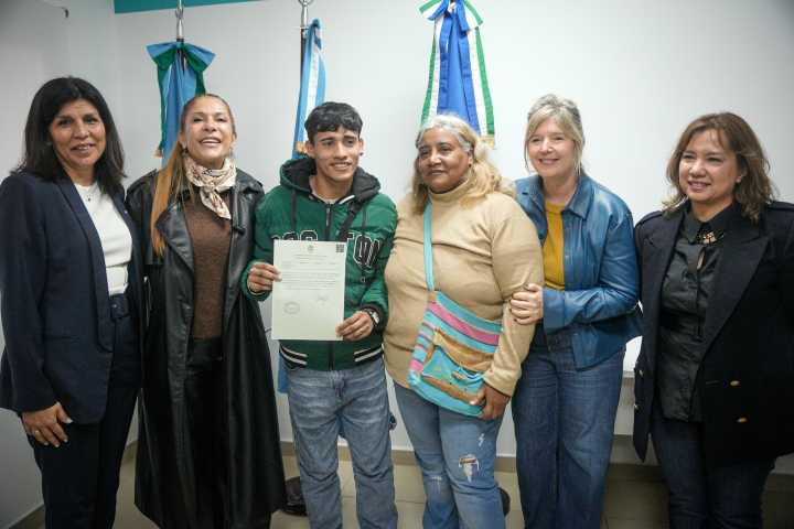 Magdalena Sierra y Cristina Álvarez Rodríguez inauguraron la remodelación del Registro Provincial de las Personas de Gerli