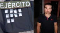 Detienen a un civil en posesión de droga en la colonia Centro de Culiacán