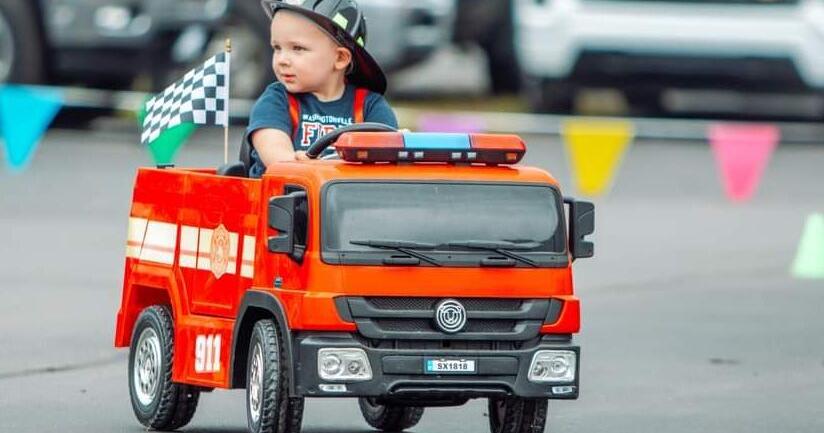 Kids Car Show gives children a chance to show off their wheels, race