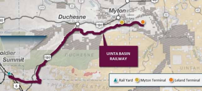 Bond Hearing Held For Uinta Basin Railway In Duchesne County