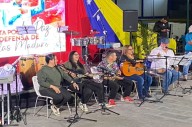 Cantata Popular en Coche para respaldar al presidente Nicolás Maduro