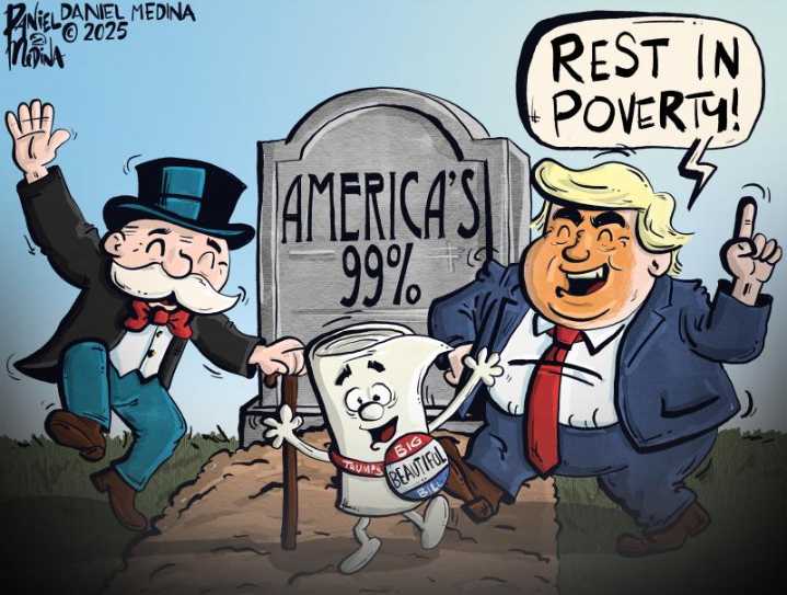 La prosperidad económica de Trump es solo para unos pocos