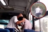 #Video: Pelea entre choferes interrumpe servicio de transporte en #Toluca