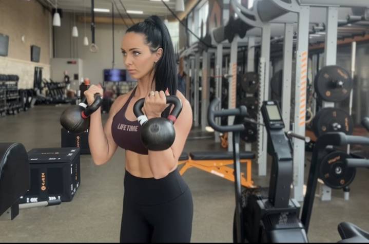 A trainer says this four-move kettlebell workout will strengthen your upper body