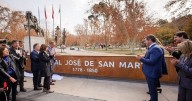 San Juan homenajeó a San Martín con una intervención integral en el Parque de Mayo