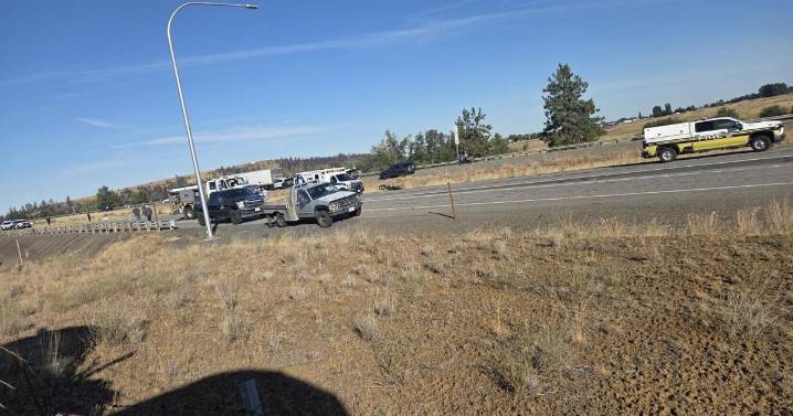 Spokane County Sheriff’s sergeant killed, motorcyclist critically injured in I