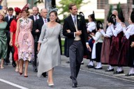 Madrinas de otoño: tendencia de zapatos en esta boda aristocrática