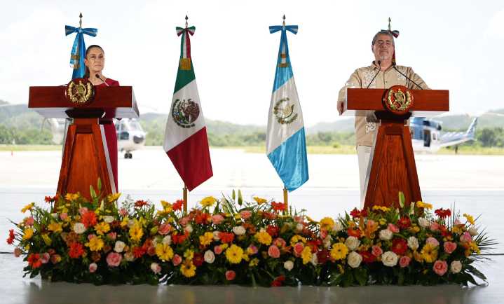 Reafirma Sheinbaum 5 compromisos en Guatemala