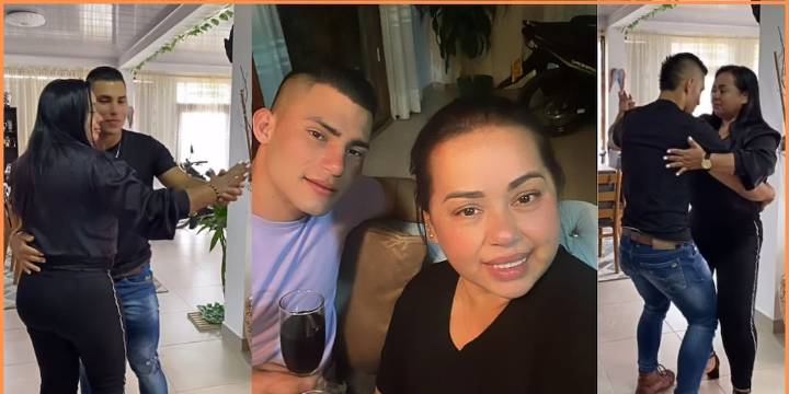 Se reveló la identidad del novio de la mamá de Yina Calderón: el joven respondió a la ‘influencer’ que lo señaló de gay