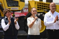 Sheinbaum da banderazo de salida a nuevos trenes de repavimentación