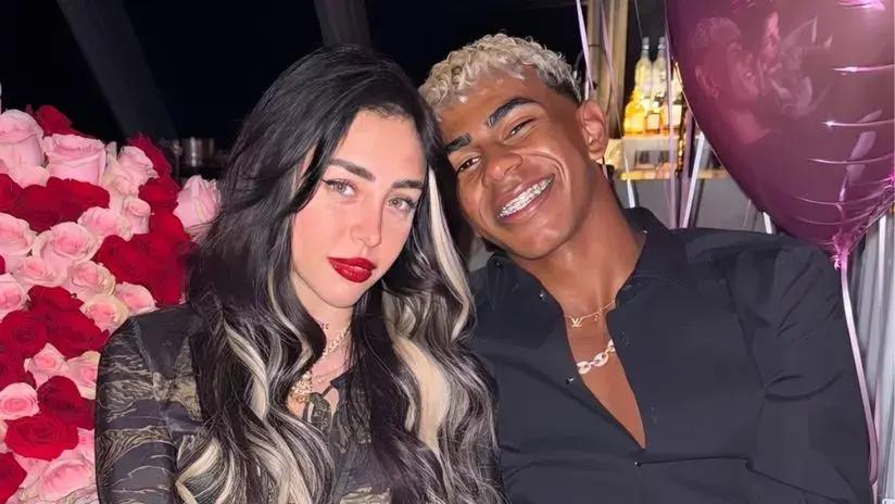 Nicki Nicole confirma su relación con Lamine Yamal con una foto romántica en su cumpleaños
