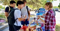 Returning Shepherd students enjoy week of welcome at local church