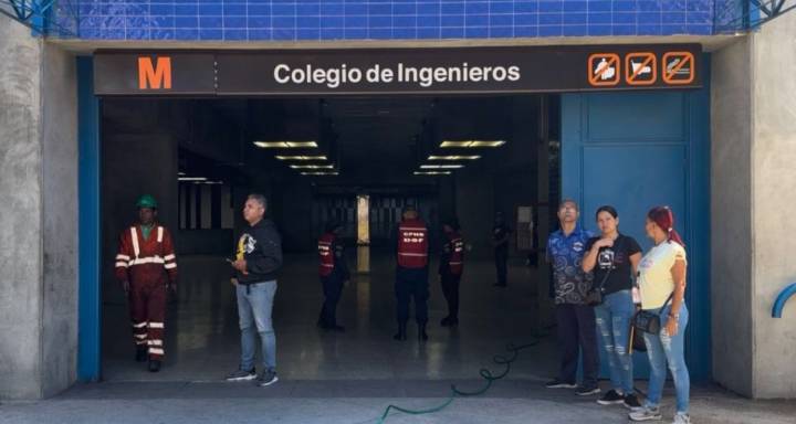 Falla eléctrica paraliza el Metro de Caracas y obliga a activar transporte alterno