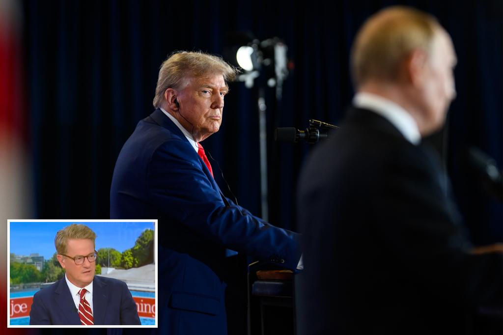 MSNBC's Joe Scarborough says Trump 'has the cards' in talks with Putin