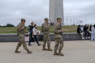 National Guard vehicle collides with car, trapping driver on Capitol Hill