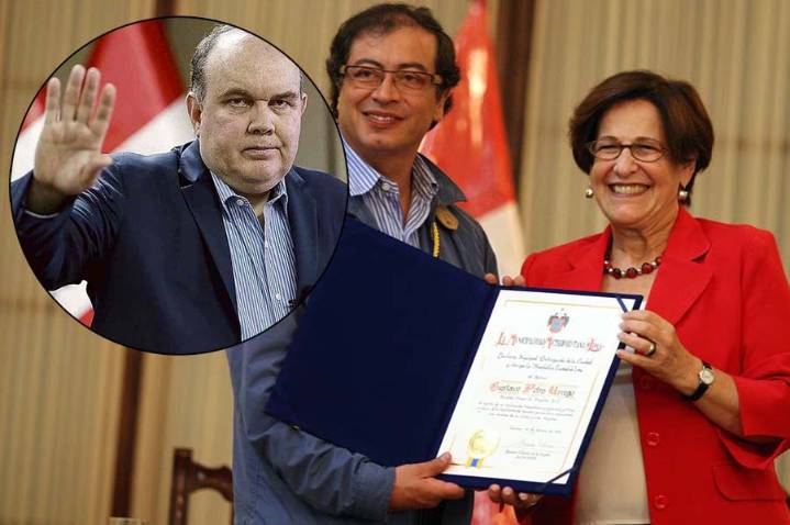 López Aliaga retira medalla de la Ciudad a Gustavo Petro