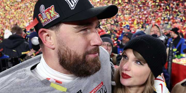 Travis Kelce’s Dad Reveals Who Hid in Bushes During Taylor Swift Proposal, If They Want Kids, & 1 Detail He Refuses to Comment On: More Engagement Details! | Ed Kelce, EG, Slideshow, Taylor Swift, Tra