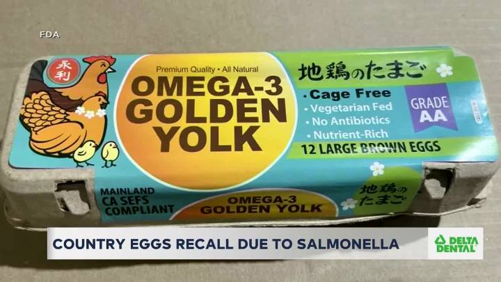 Egg recall in effect amid salmonella outbreak in 14 states; nearly 100 reported sick