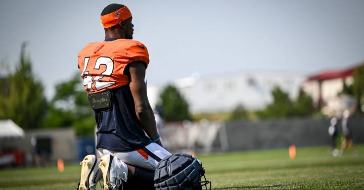 Broncos have released safety Sam Franklin Jr.