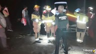 Rescatan de madrugada a dos pescadores a la deriva en el pantano de La Almendra