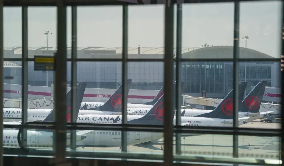 Air Canada cancela la reanudación de vuelos debido a continuación de huelga