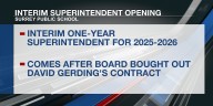 Surrey School looking to hire one-year interim superintendent