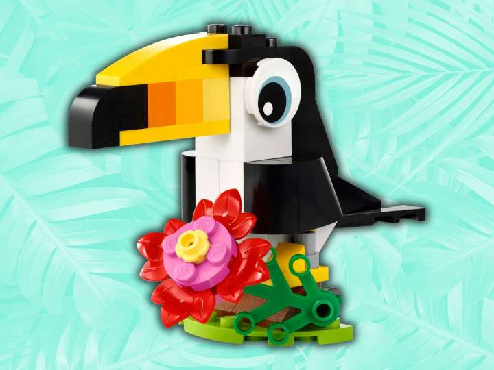 LEGO is giving away free Tropical Toucan sets for kids