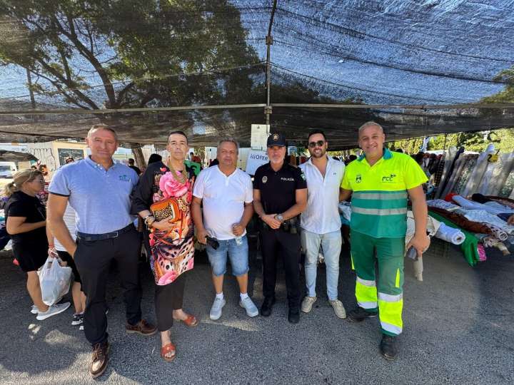 Medidas para agilizar la limpieza del mercadillo de los martes