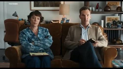 Olivia Colman and Benedict Cumberbatch go head to head in reimagined classic movie 'The Roses'