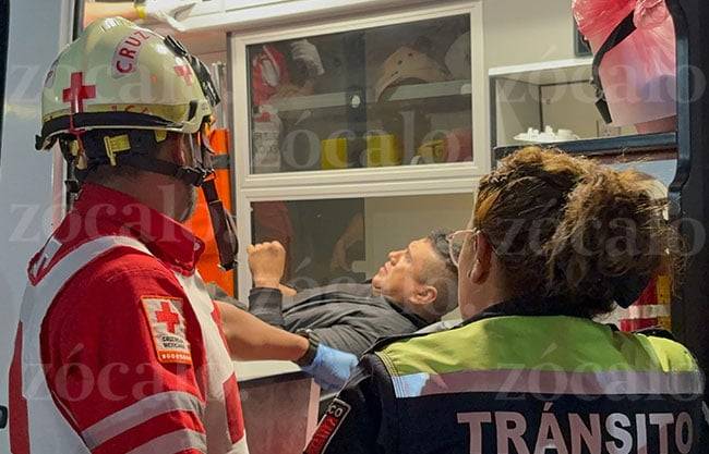 Choque en la colonia Las Teresitas deja dos lesionados