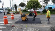 Reparan más de 17 mil baches en Av. Isidro Fabela