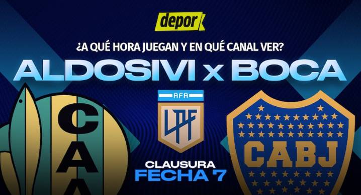 Boca vs. Aldosivi en Internet: canal de transmisión del partido en Argentina