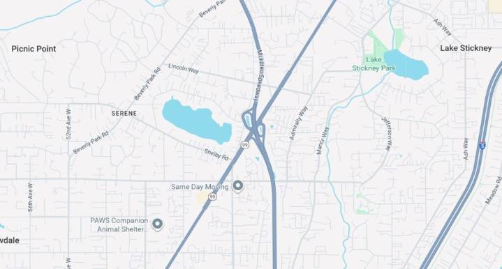 Northbound SR 99 ramp to northbound SR 525 to close Wednesday, Aug. 27, in Lynnwood