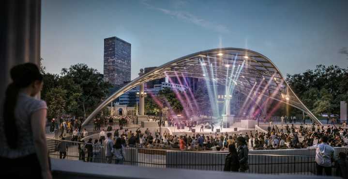 DDA funds would flip theater, bring food and drink to Skyline, Civic Center