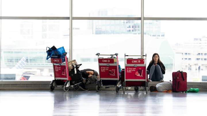Inside Pearson airport as Air Canada prepares to ground flights while strike looms