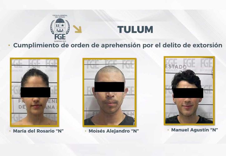 Detienen a presuntos extorsionadores vinculados con ataque a bar en Tulum