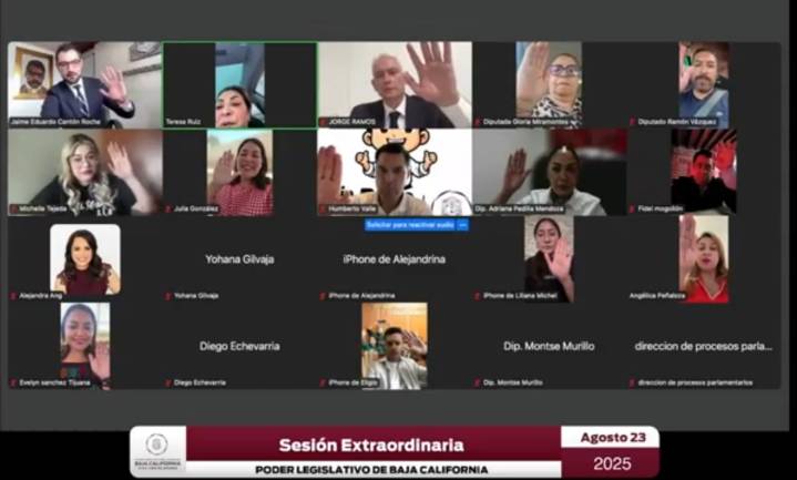 Congreso de BC declara constitucional la reforma sobre la revocación de mandato