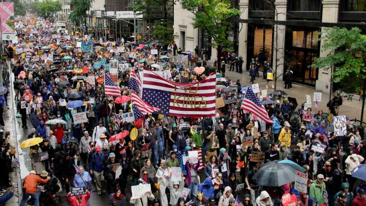 'Rage Against the Regime' protests planned against Trump admin