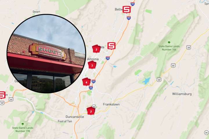Where Is The Closest Sheetz Location To New York?