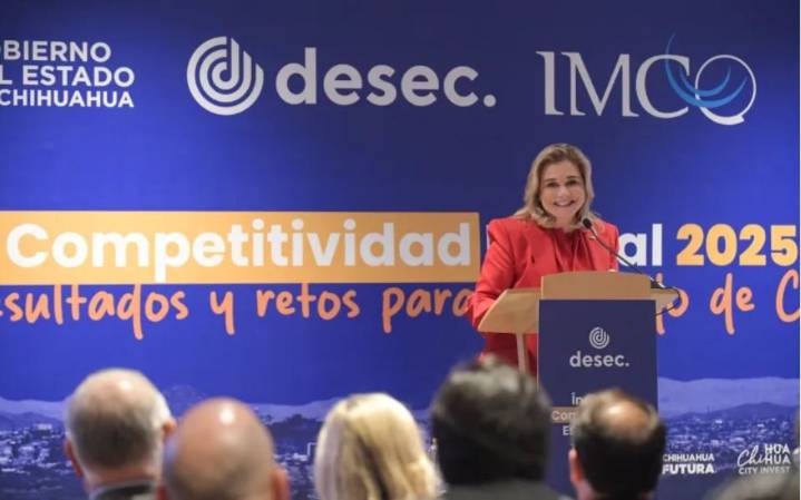 Chihuahua avanza una posición en Índice de Competitividad Nacional