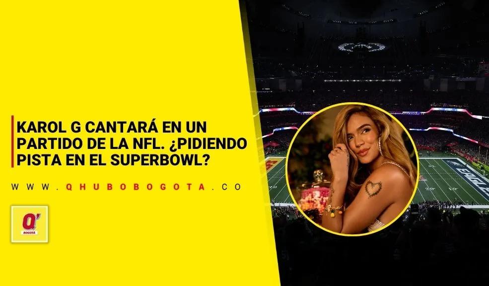 Karol G estará en un partido de la NFL