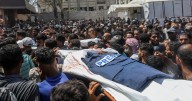 Israel claims strike on hospital that killed journalists was targeting a camera used by Hamas
