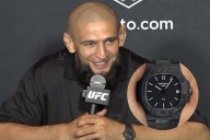 Khamzat Chimaev Flexes $3M Fortune With $210K Patek Philippe at UFC 319 Presser