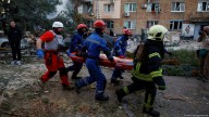 Kiev bajo ataque masivo de drones y misiles